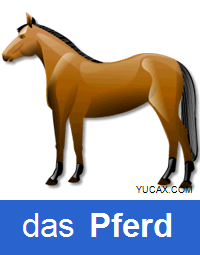 caballo en alemán